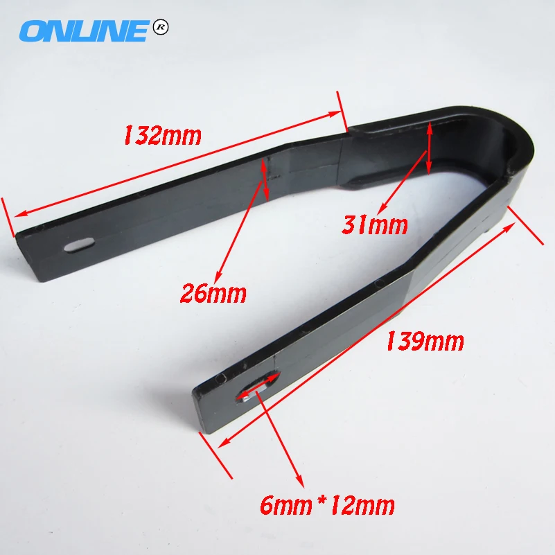 

Dirt Pit Bike swingarm protection Chain Slider Rear Swingarm Cover Chain Protector Fit 110 125 140 150 160cc Pit Dirt Bikes