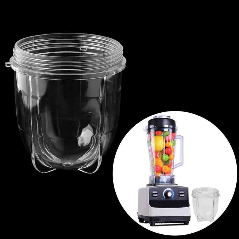 Juicer Blenders Cup Mug Clear Replacement Parts With Ear For Magic Bullet Short 250W Juicer Blenders Cup Mug Clear Replacement Parts With Ear For Magic Bullet Short 250W