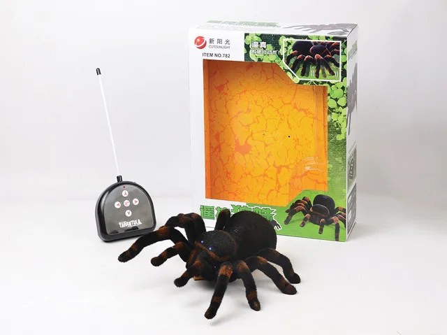 Одна деталь Творческий Многофункциональный Высокая моделирования управления паук дистанционного управления паук Электрический игрушки