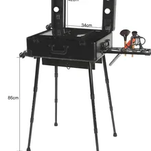 Чехол для макияжа, профессиональная дорожная сумка, косметический студийный светильник Togo& Rolling Wheel