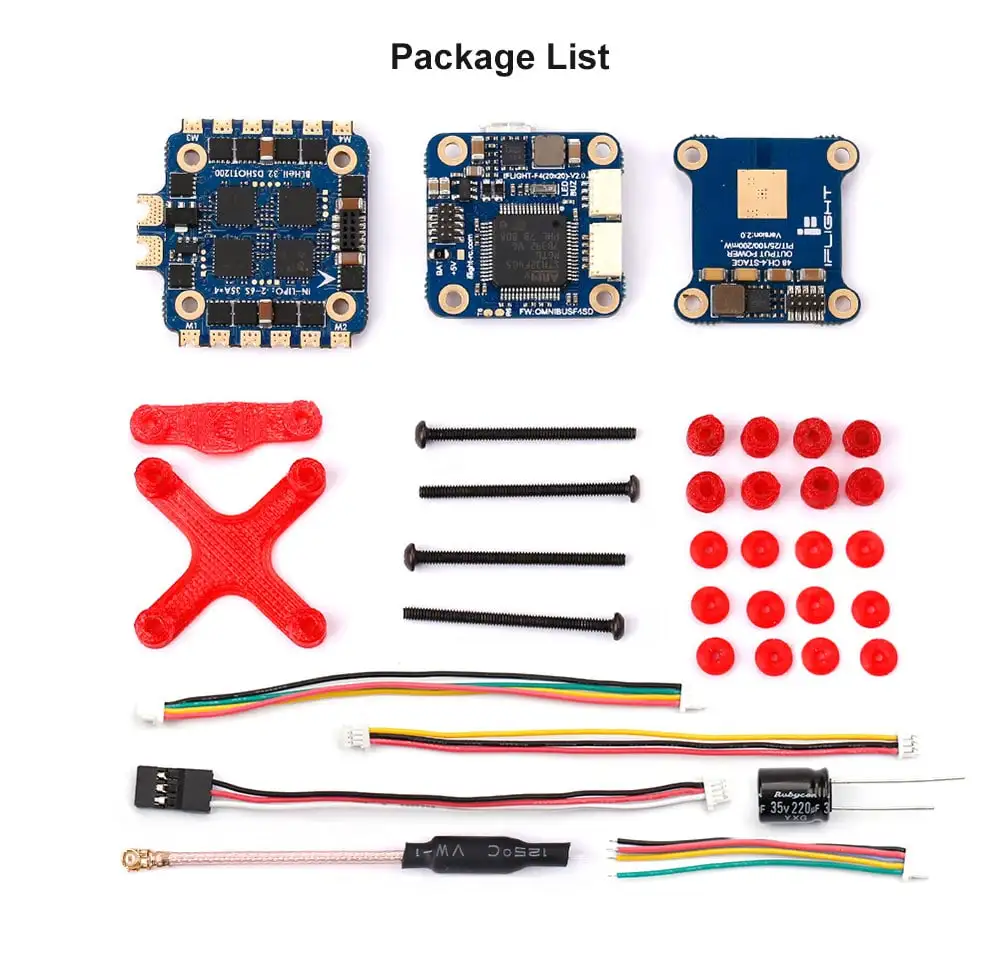 iFlight SucceX F4 Mini Flight Control +35A ESC + VTX Fly Tower for FPV RC Drone- Multi-A