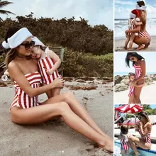 Одинаковые купальники для всей семьи; купальник для мамы и дочки; для женщин и детей; купальник для маленьких девочек; Разноцветные; пикантные; Милые; модные; Лидер продаж; Новинка года