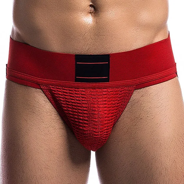

Wide Belt Mens Jockstraps Underpants Gay Sexy Backless Buttocks Brand Men Panties Pouch Thong G Strings Low Waist Underwear