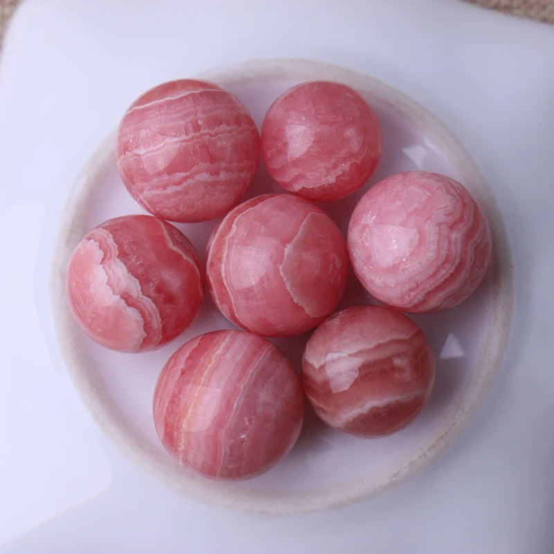 Круглый розовый Rhodochrosite 6/8/10/12/14/16 мм для изготовления ювелирных изделий свободный