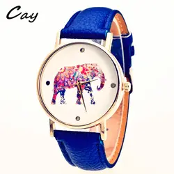 Cay дамы браслет женщина часы Слон Мода кварцевые наручные часы 2018 бренд для Для женщин часы Reloj Mujer Zegarek Damski Rejio