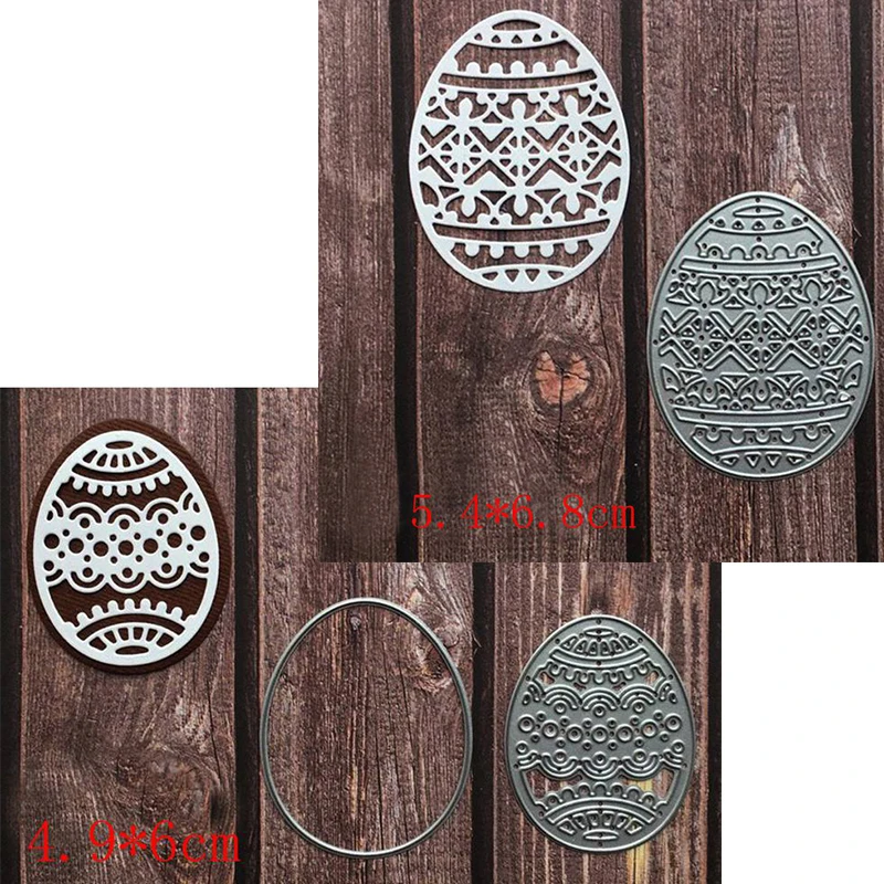 

Flower Eggs Metal Cutting Dies Stencils For DIY Scrapbooking Paper Card Craft Embossing Handmade Decorative 2019 Die Cut Templat
