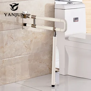 

Yanjun Pull Fold Up Grab Bars Platicl Toilet Safety Rail Elderly Disabled Support Bar Anti Slip High Quality YJ-2027