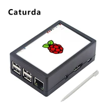 Для Raspberry Pi 3 сенсорный экран 3,5 дюймов TFT lcd 480*320 GPIO дисплей монитор с ABS Чехол Коробка для Raspberry Pi 3 Model B Plus