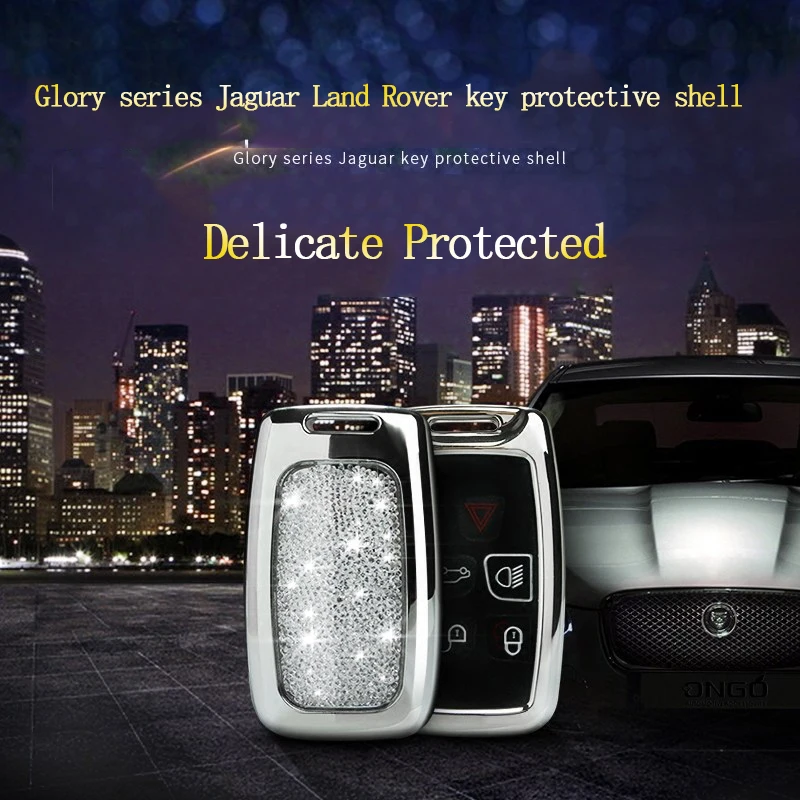 Чехол для автомобильного ключа сумка Jaguar XF Land Rover RANGE ROVER SPORT Freelander 2 DISCOVERY 4 Evoque