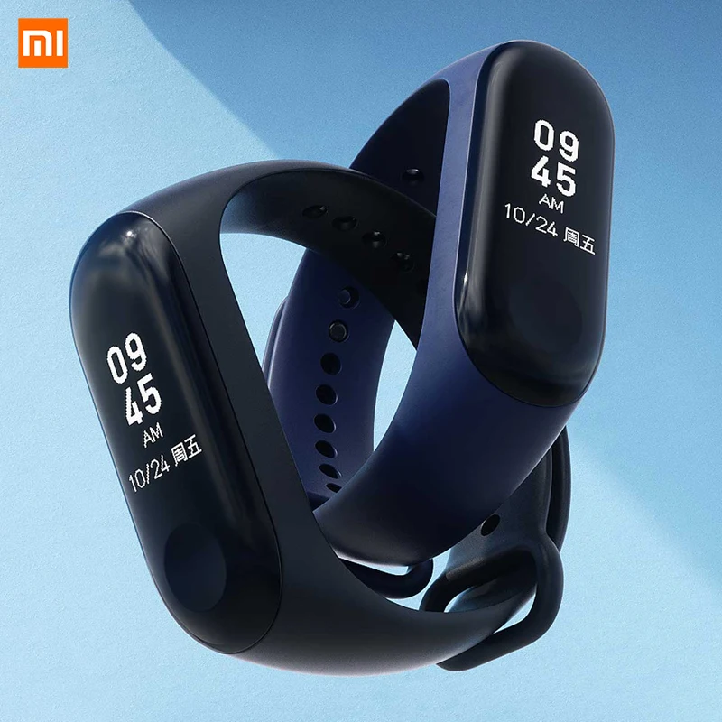 

Global version Original Xiaomi Mi Band 3 Miband 3 Instant Message CallerID Waterproof OLED Touch Screen Weather Forecast