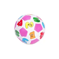 Детская погремушка встряхивания колокол Squeeze футбольный мяч ранние номера обучения интеллектуальное развитие детские развивающие игрушки