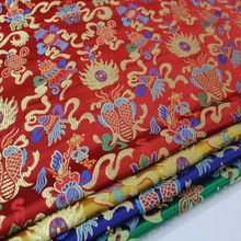 Монгольский китайский ветер халат ткань тибетский буддийский декоративный жаккард парча ткань спиннинг парча ткань/восемь рыб