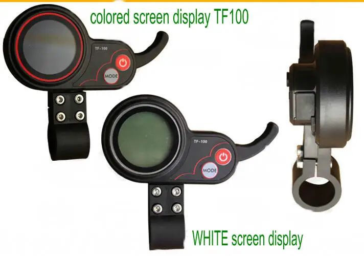white screen and colored screen display tf100