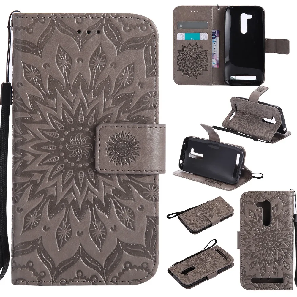 Чехол из искусственной кожи для ASUS X014D Zenfone Go ZB450KL ZB452KG ZB452 452KG Для чехол 4 5 "+
