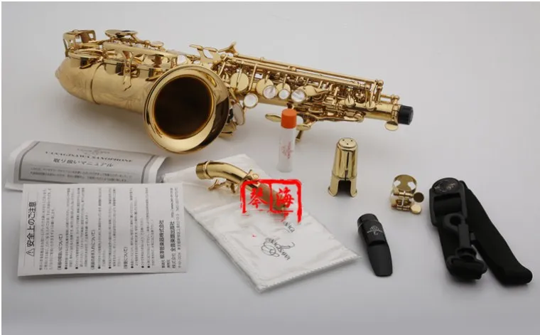 

2018 New SC-992 Bflat Soprano saxophone Japan Yanagisawa musical instrument Child Soprano saxophone Professional Free shipping