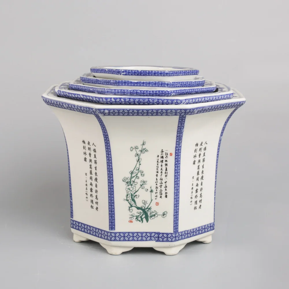 Manufacturers selling Chinese wind large flower POTS, ceramic vases