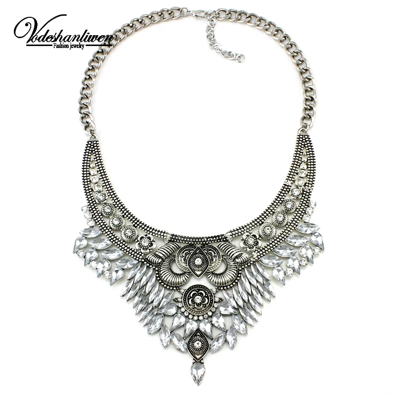 Vodeshanliwen 2016 Fashion Bridal Jewelry Vintage Necklaces & Pendants