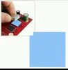 New 100pcs 10mm*10mm*0.5mm Thermal Pad GPU CPU Heatsink Cooling Conductive Silicone Pad high quality ► Photo 3/6