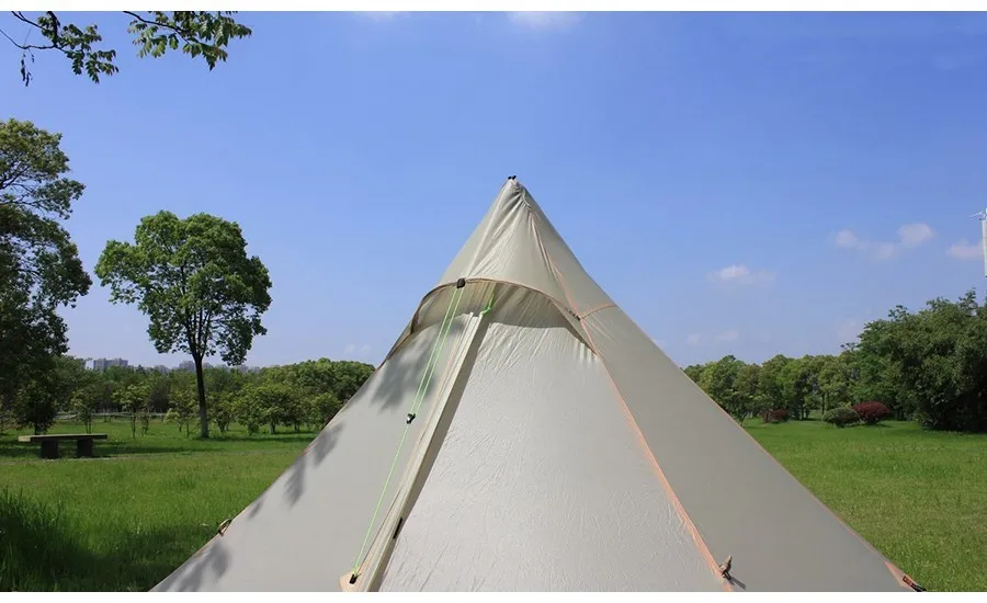 Аста высокое качество 2 боковых силиконовые пирамиды муха палатки для кемпинга на открытом воздухе 265*170*135 см