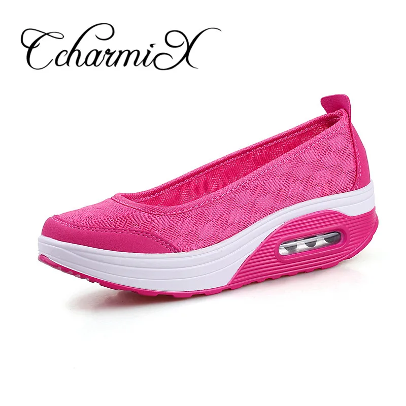 Large Size 42 Fashion Air Women Casual Shoes Lightweight Platform