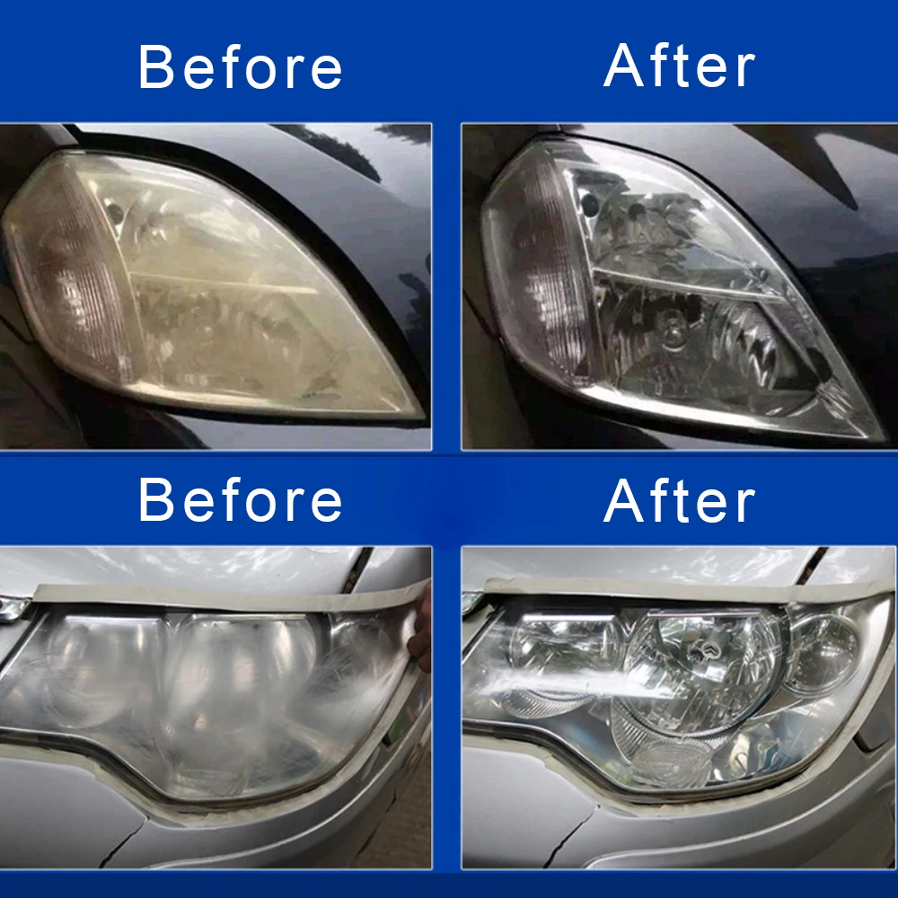 

Protect Headlight Polishing Motorcycle Applicator Care Set Kit Auto Oxide Coating Cleaning For Auto Accessories