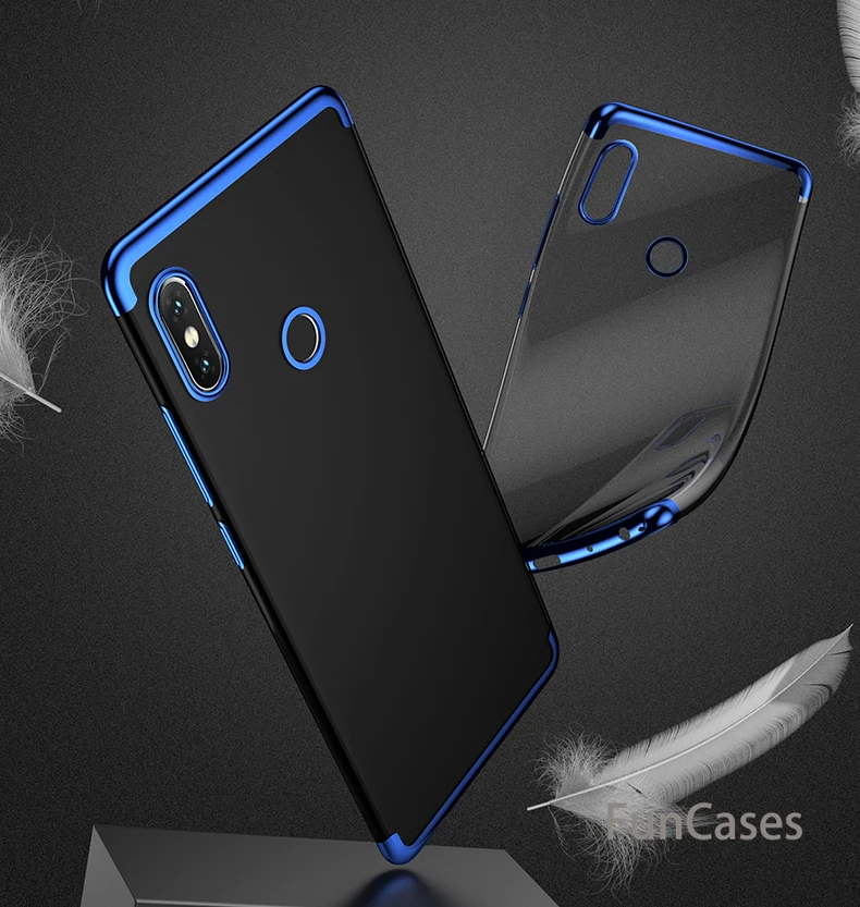 Мягкий силиконовый чехол из ТПУ для Xiao mi F1 MAX3 6 8 SE lite A2 A1 x2 прозрачная задняя крышка
