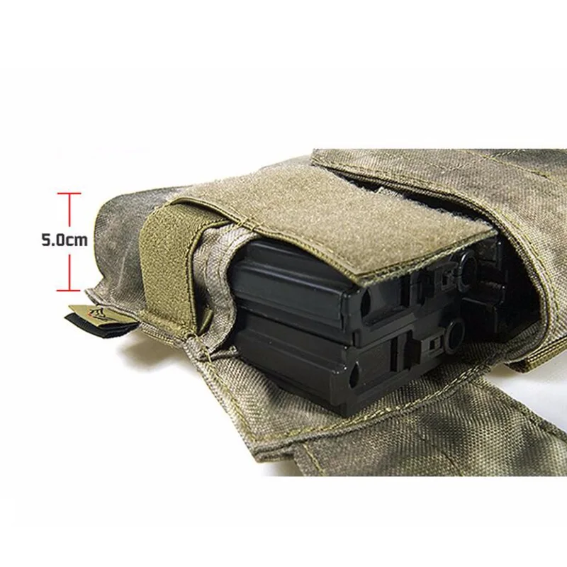 FLYYE MOLLE тройной M4 M16 подсумок/Тактическая Сумка/Военная походная модульная Боевая сумка Cordura Molle/Edc Pouch AU FG M003