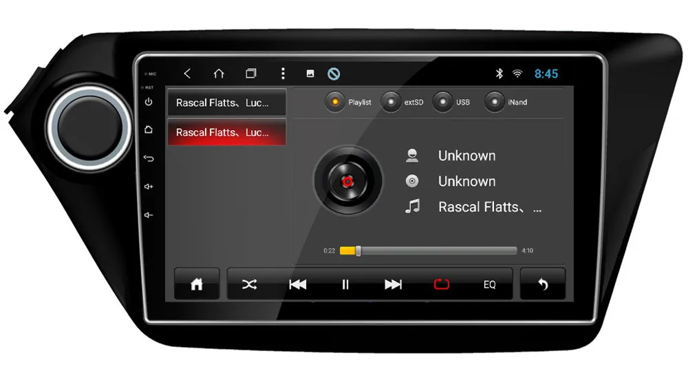 Best 9" IPS 4G DSP Carplay Android 8 Octa Core 4GB RAM 64GB ROM RDS Car DVD Player Radio Stereo GPS Glonass For Kia K2 Rio 2010-2014 3
