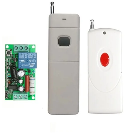 

220V 1CH 10A Radio Wireless Remote Control light Switch Learning Code With remote Transmitter Output Adjusted