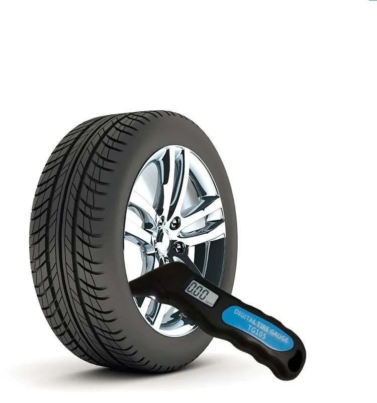 WHDZ TG105 Цифровой Автомобильный датчик давления воздуха Измеритель шины манометр барометры тестер