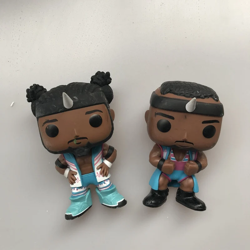 Эксклюзивный оригинальный Funko POP Wrestling Кофи Kingston Fighter Boxer Виниловая фигурка