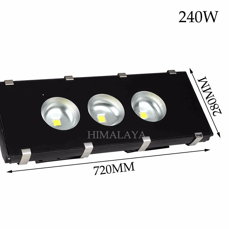 Toika 2 шт./лот 80 Вт 100 Вт 160 Вт 210 Вт 240 Вт прожектор Наружное освещение лампы Водонепроницаемый IP65 рекламы освещение