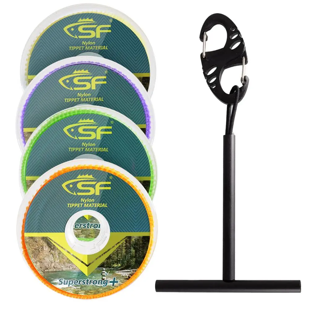 

SF Clear Nylon 3X 4X 5X 6X Tippet Line with Tippet Holder