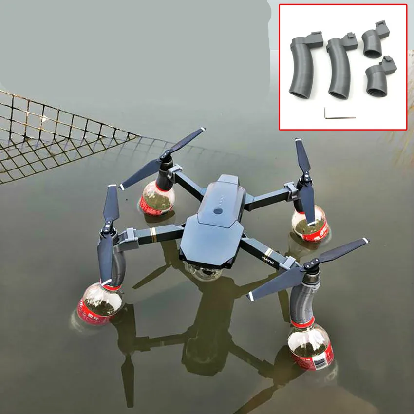 Trem de Pouso Protetor de Aumentar a Flutuabilidade Combinação à Prova Água para Dji Suporte Mavic Drone Acessórios Pró d’