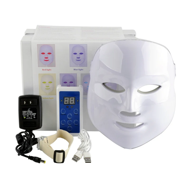 

New Korean Photodynamic LED Facial Mask Home Use Beauty Instrument Anti acne Skin Rejuvenation LED Photodynamic