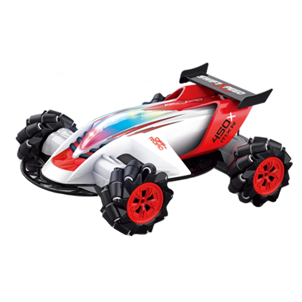 

Z108 360 Rotating Kids Gift Shockproof RC Car With Light Toy Off Road Drift Electric 2.4G Music Remote Control 4WD