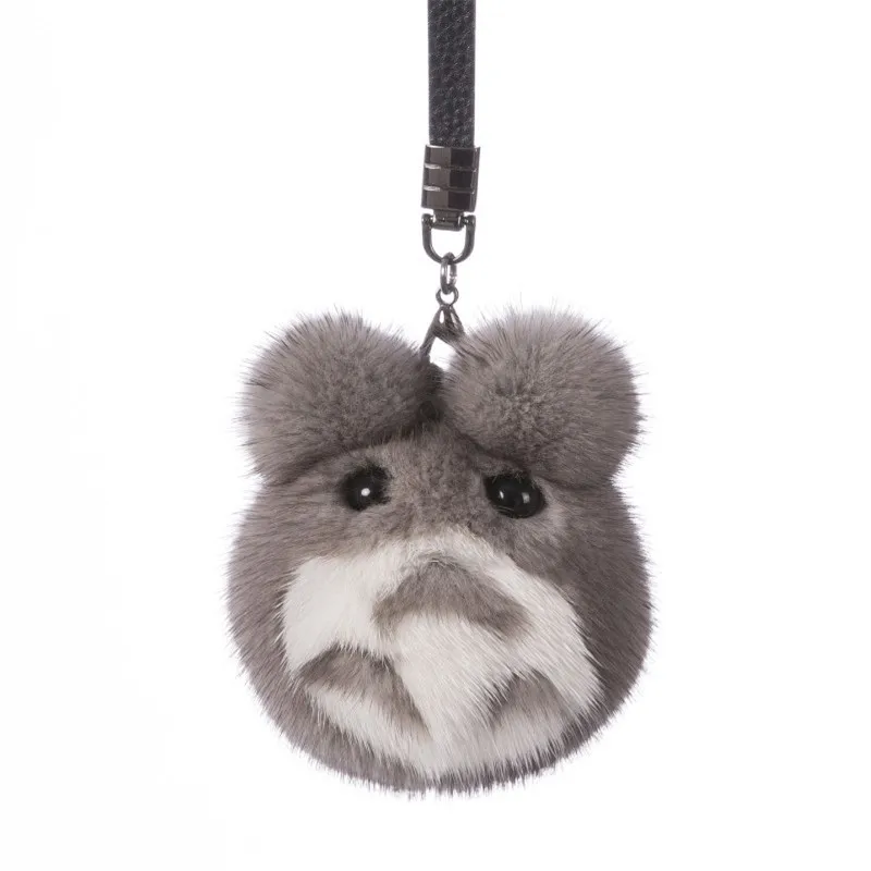 

2018 Fur Bunny Rabbit Keychain Fashion pom pom keychain Fox fu fur keychain Toy Doll rabbit keychain Pendant Bag Car Charm