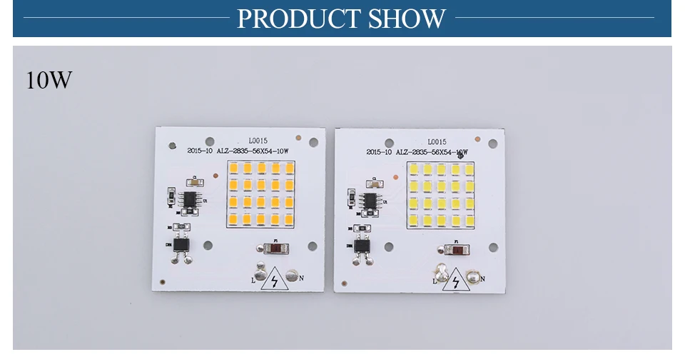 COB Светодиодный прожектор лампы SMD 5730 220V 10 Вт 20 Вт 30 Вт 50 Вт 90 Вт Светодиодный прожектор на замену галогеновым лампам, умная ИС(интеграционная схема) Наружное освещение