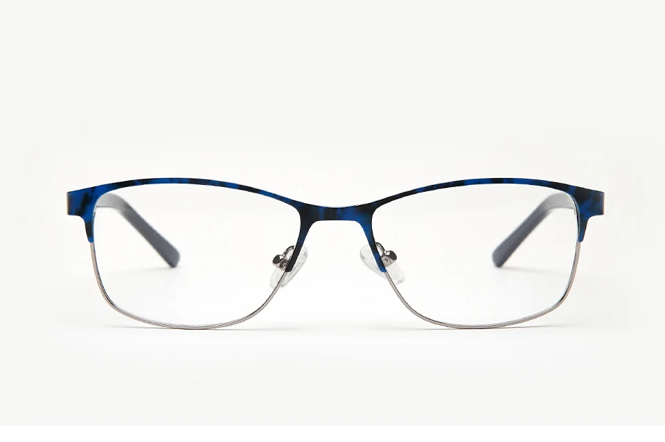 Металлические женские очки Прозрачная модная оправа без градуса аксессуарная женская оправа для очков# TWM6087C3