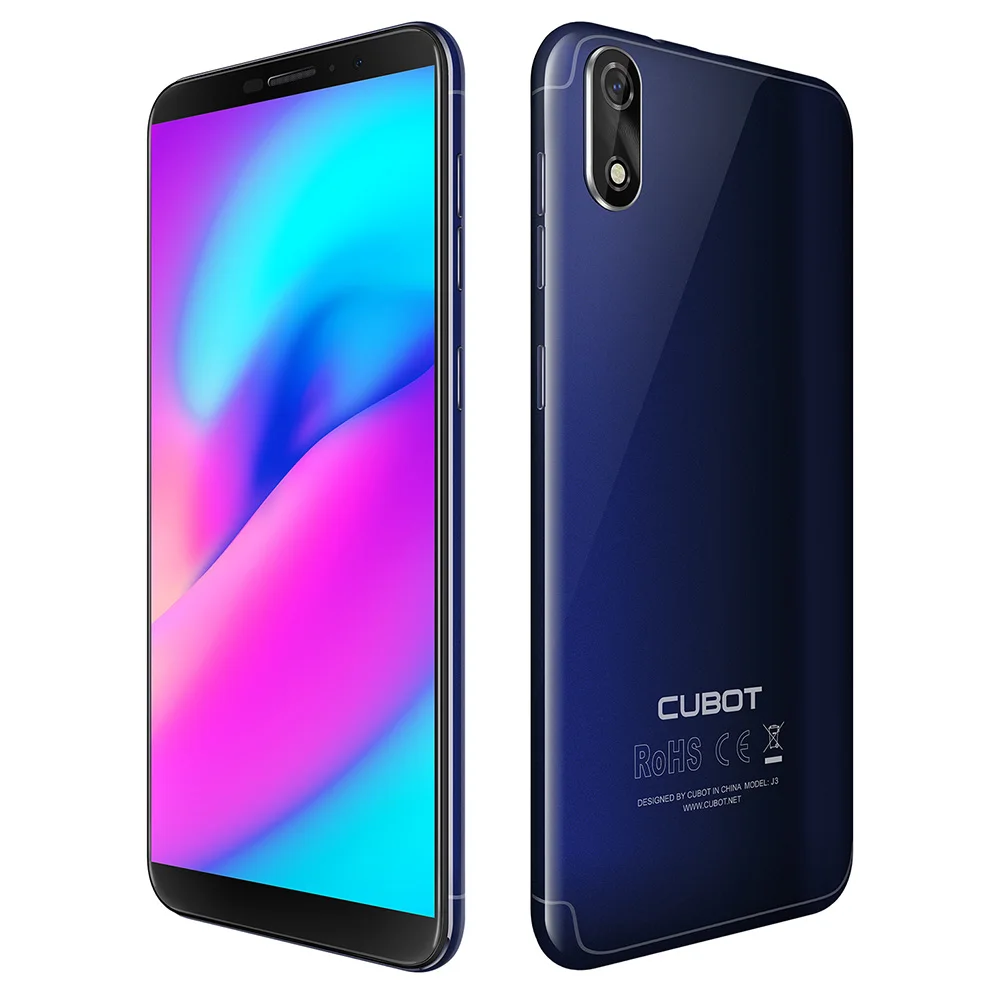 Cubot J3 3g смартфон 5 0 дюйма Android GO MT6580 4 ядра 1. Гц 1 ГБ Оперативная память 16 Гб