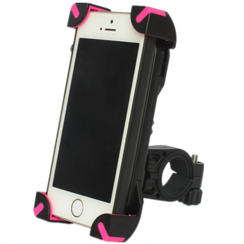 

360 Degree Rotation Bicycle Bike Handlebar Phone Mount Holder for iPhone 5S 6 7 Huawei P8 Honor V9 OnePlus 3 PPTV King 7 Stand