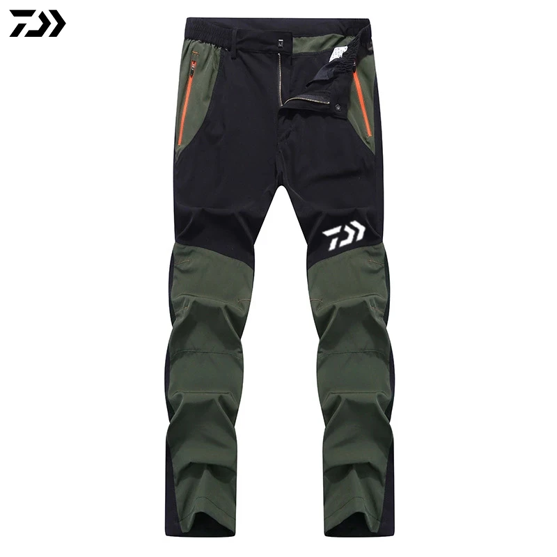 

DAIWA Outdoor Sports Pants Summer Patchwork Men DAWA Fishing Pants Anti-static Anti-UV Quick-drying Windproof Breathable Pants