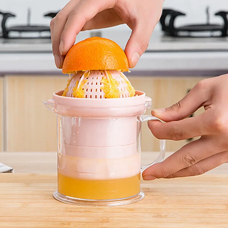 Portable Manual Juicer Creative Food Grade Orange Juice Lemon Manual