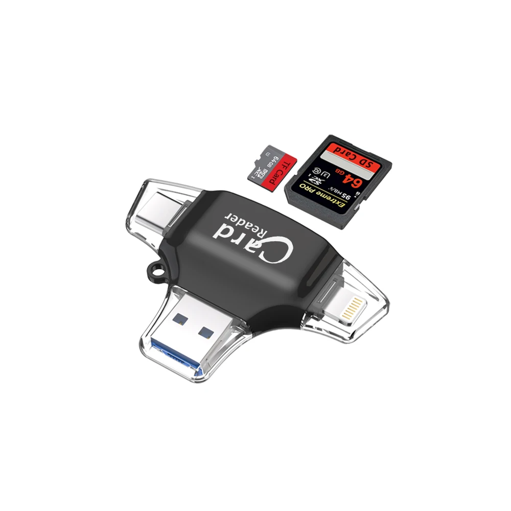 Kawau устройство для чтения карт памяти Micro Sd Usb sd адаптер iPhone 8 7 PLUS 5 5S 6S 6/Samsung/LG Android