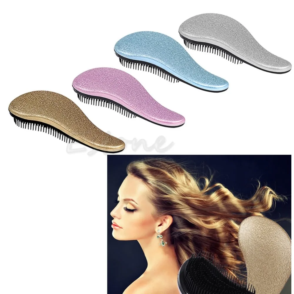 

YAS 1x Magic Handle Tangle Detangling Comb Shower Hair Brush Salon Styling Tamer High Quality Pro