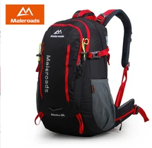 Maleroads 40l wasserdichte wanderung rucksack camp rucksack travel rucksack bergsteigen klettern tasche pack für frauen männer
