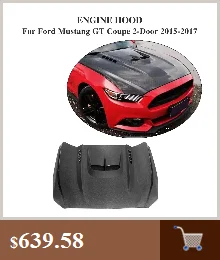 Углеродное волокно автомобильный масляный газовый топливный бак крышка протектор накладка наклейка для Форд Мустанг купе 2 двери