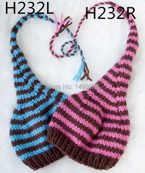 

Lovely baby hat new long tail children's knitted cap of 30 designs detskaya shapka 0-3 month size
