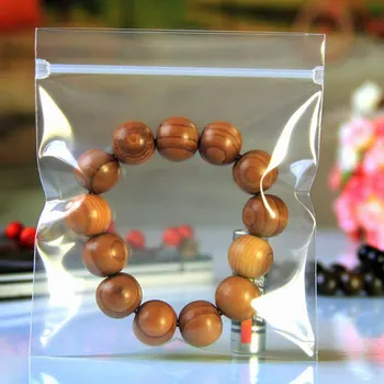 

PVC Anti-oxidation Jewelry Packing Bag Transparent Clear Plastic Zipper Ziplock Pearl Earring Packaging Bag