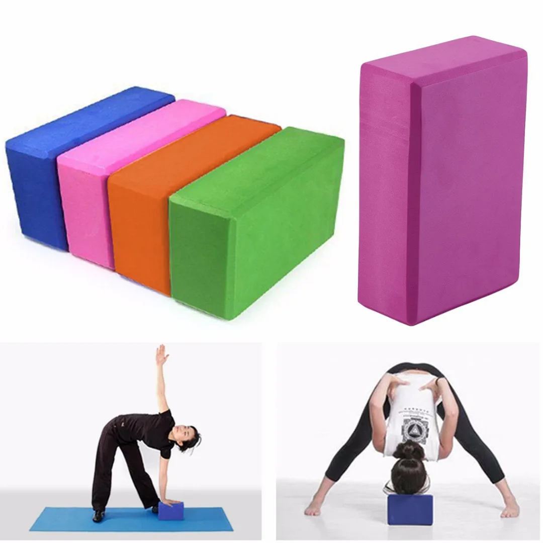 Yoga Foam Block Exercise Fitness Sport Yoga Props Foam Brick Stretching Aid Gym Workout Stretching Aid Body Health Training